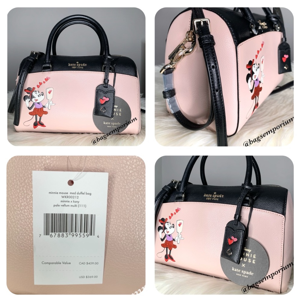 Kate Spade Disney Minnie Mouse Crossbody 2PC Set - Picture 12 of 15